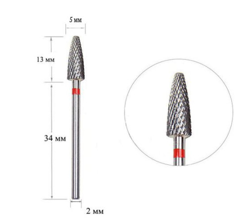Carbide milling cutter D 50 R corn sharpened 302001