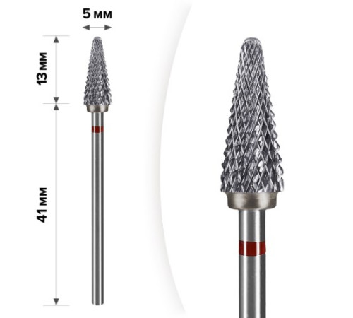 Carbide milling cutter attachment D 60 R sharp corn 132/121