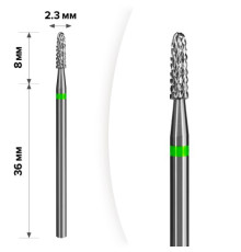 Carbide milling cutter attachment D 20 G small cone 100