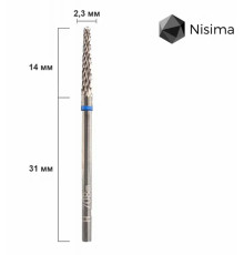 Nisima H_708mK carbide milling cutter, cone
