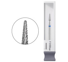 Насадка фреза для випилювання Gemely Carbide max F20 Blue, конус маленький синій