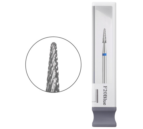 Gemely Carbide max F20 Blue cutting bit, small blue cone
