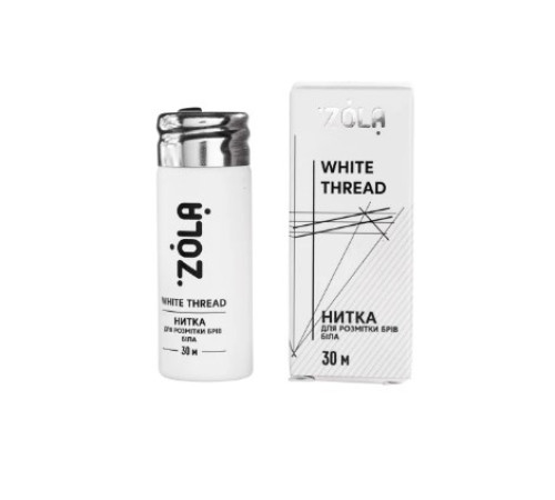 ZOLA thread for marking, white 30 m