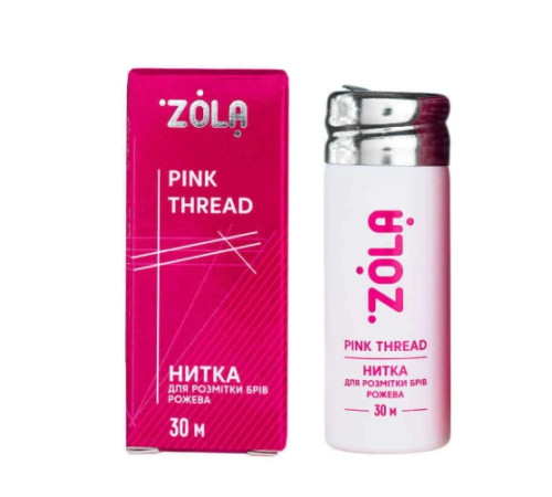 ZOLA thread for marking, pink 30 m