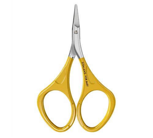 Children`s nail scissors 0 BEAUTY CARE 11 type 8, yellow