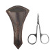 OLTON professional cuticle scissors, 90 mm