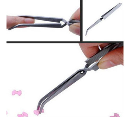 Reverse tweezers for arch clamping