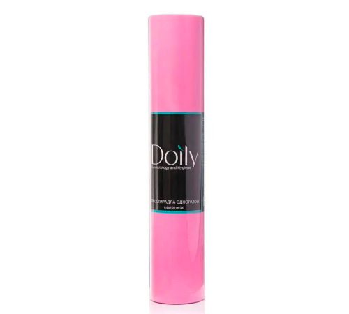 Disposable sheet pink Doily 0.6x100 m