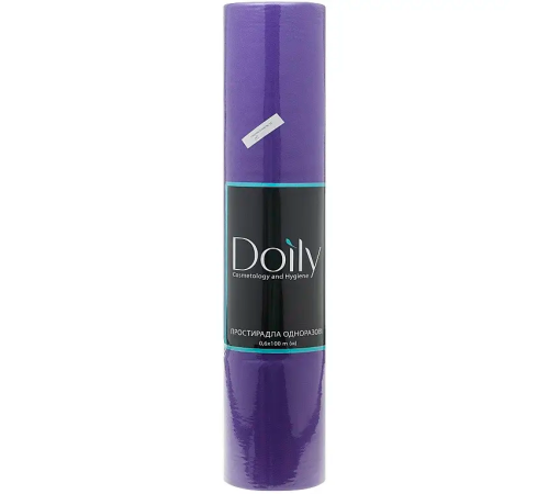 Disposable sheet purple Doily 0.6x100 m