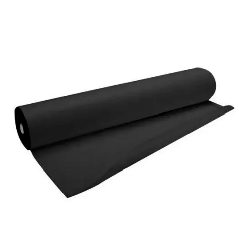 Disposable sheet black Panni Mlada 0.8x100 m