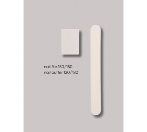 Disposable set DARK file 150/150 and buff 120/180, 1 pc.