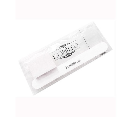 Komilfo disposable set #2 white saw 120/150 and buff 120/120