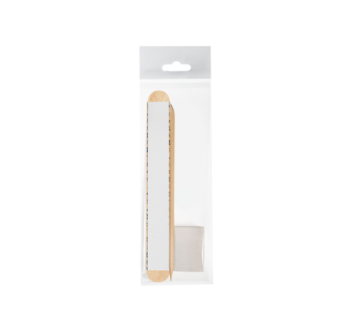 Disposable set Staleks PapMam Mix saw 100/180, buff 180/240, orange stick 110 mm