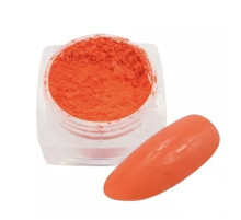 The pigment is orange