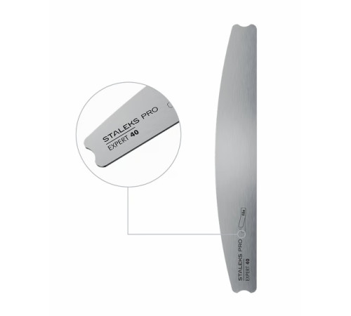 Base for replaceable abrasive Staleks EXPERT 40 crescent