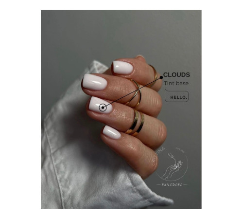 Tint base HEYLOVE Tint base CLOUDS pastel pink, 15 ml