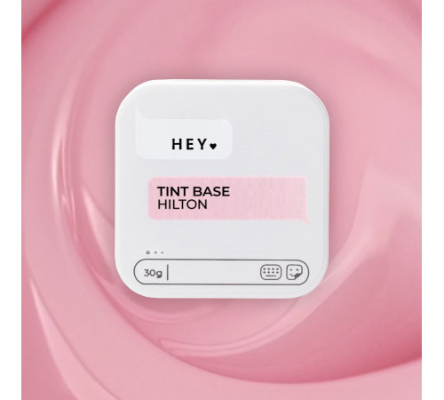 HEYLOVE Tint base HILTON cool pink, 30 ml