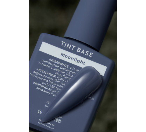 Tint base HEYLOVE Tint base MOONLIGHT dusted blue, 15 ml
