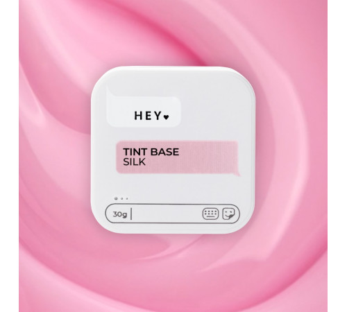 HEYLOVE Tint base Silk, soft pink, 30 ml