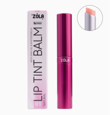 Відтінковий бальзам для губ ZOLA Lip Tint Balm 01 Natural