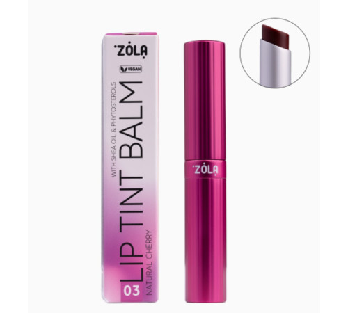 ZOLA Lip Tint Balm 02 Peach Natural