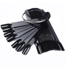 Palette fan on a ring black 50 pcs