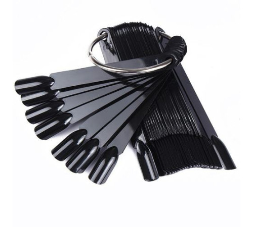 Palette fan on a ring black 50 pcs