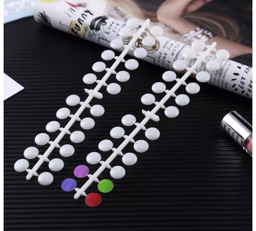 Palette for demonstration of colors, 24*5 pcs