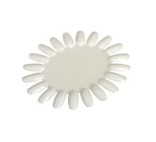 Palette for design in the shape of a daisy