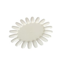 Palette for design in the shape of a daisy