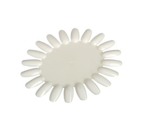 Palette for design in the shape of a daisy