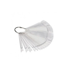 Palette on a ring transparent 50 pcs