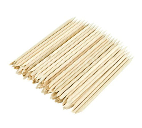 Orange sticks 11 cm, 100 pcs