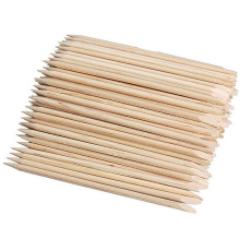 Orange sticks 15 cm, 50 pcs