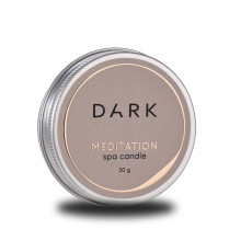 Perfumed massage candle DARK spa candle MEDITATION, 30 g