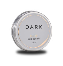 Perfumed massage candle DARK spa candle MUSE, 30 g
