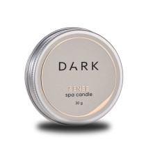 Perfumed massage candle DARK spa candle SENSE, 30 g