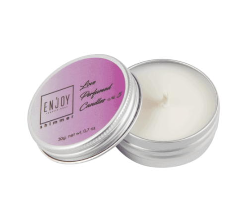 Perfumed massage candle Enjoy Shimmer Love 30 g