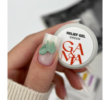 Паста GaMa Relief Gel Green, зелений, 5 г