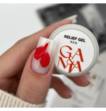 GaMa Relief Gel Red Paste, red, 5 g