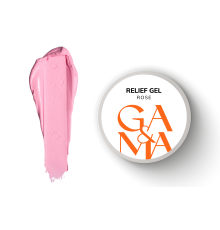 Paste GaMa Relief Gel Rose, rose, 5 g