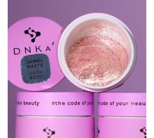 Design paste DNKA Jewel Paste No. 001, peach-pink, 5 ml
