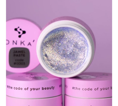 Design paste DNKA Jewel Paste No. 003, pearl purple, 5 ml