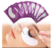 Patches under the eyes for eyelash extensions