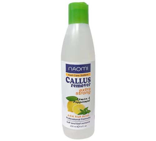 Means for pedicure Callus remover Naomi Extra strong, 250 ml