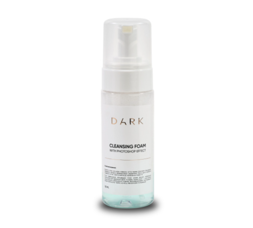 DARK cleansing foam for skin with Photoshop effect, 150 ml