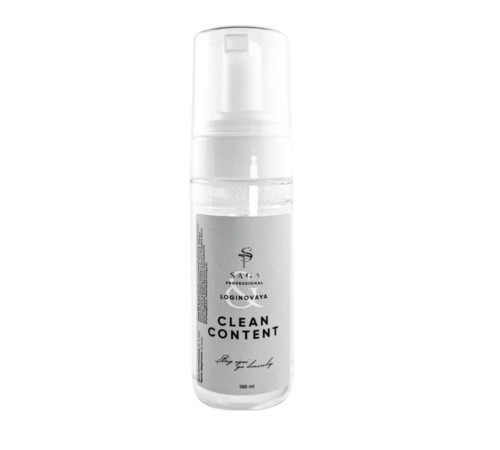 Saga Clean Content Cleansing Foam, 150 ml