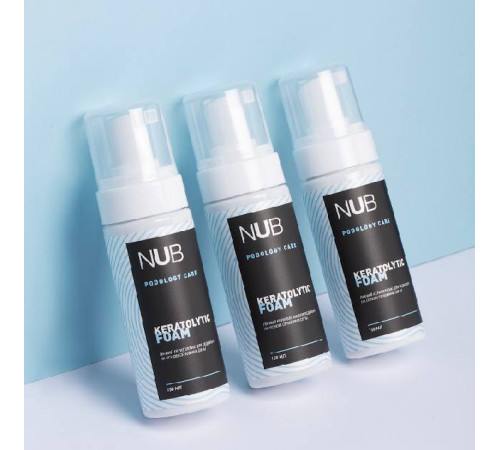NUB Podology Care Keratolytic Foam for pedicure with urea 20%, 150 ml