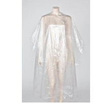 One-time peignoir for dyeing polyethylene 100 pcs