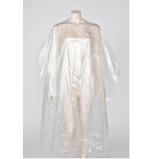 One-time peignoir for dyeing polyethylene 100 pcs